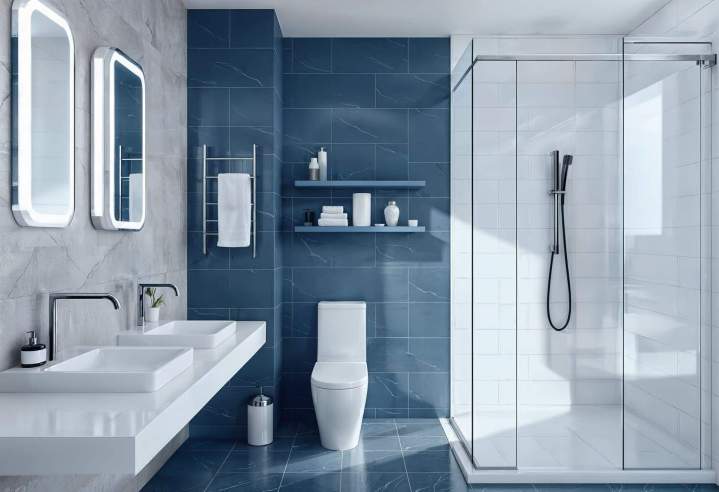 Travaux de plomberie et de rénovation complète d'équipements sanitaires